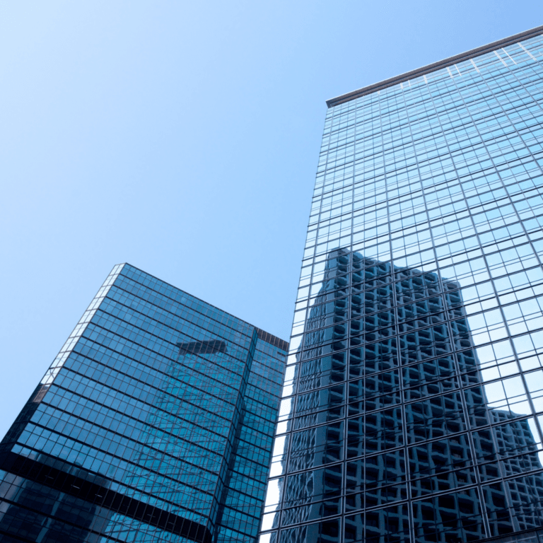 financial district skyscrapers