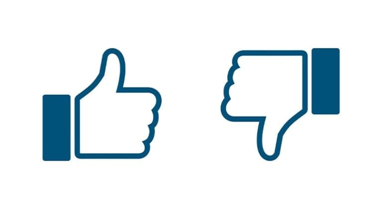 Hands up and hands down vector