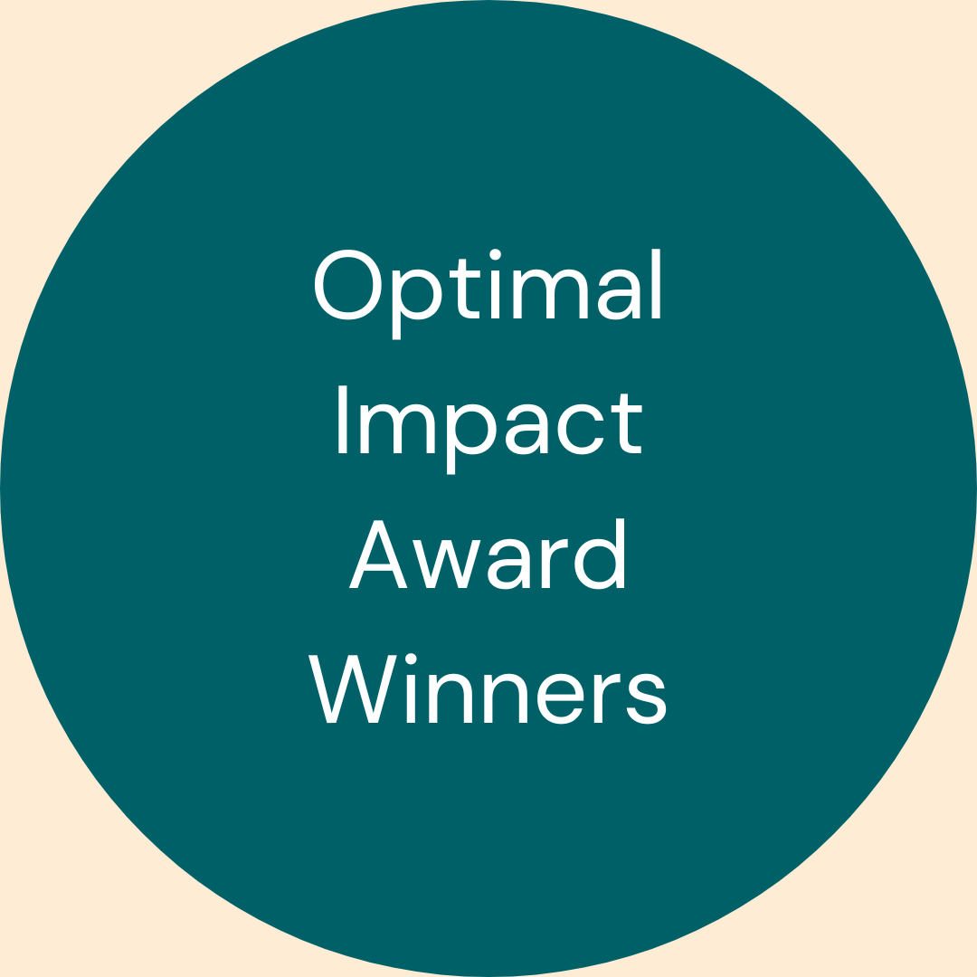 optimal impact award winners